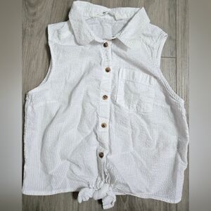 H&M Girls Button Down Blouse